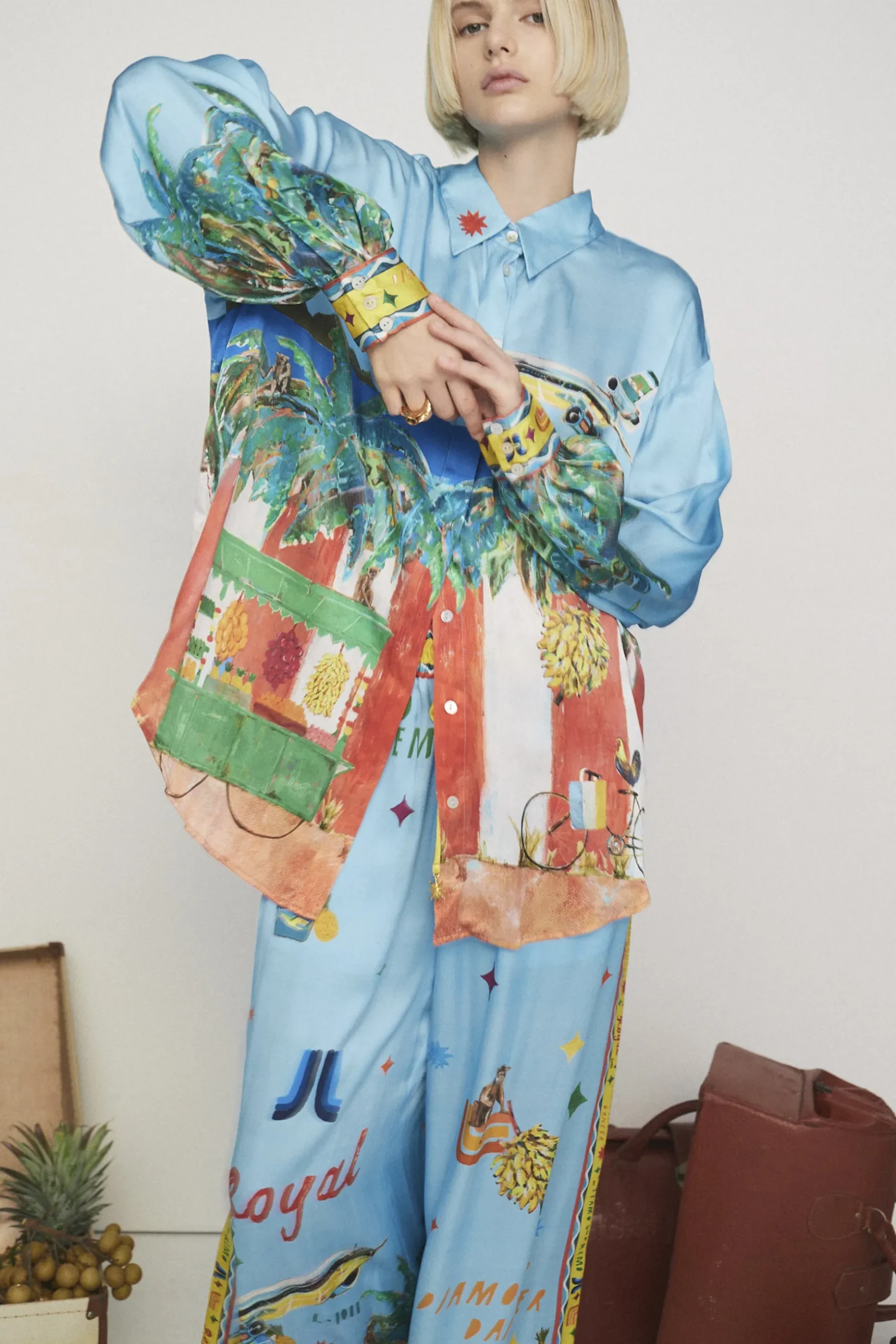 Alemais Aboard Shirt - Print