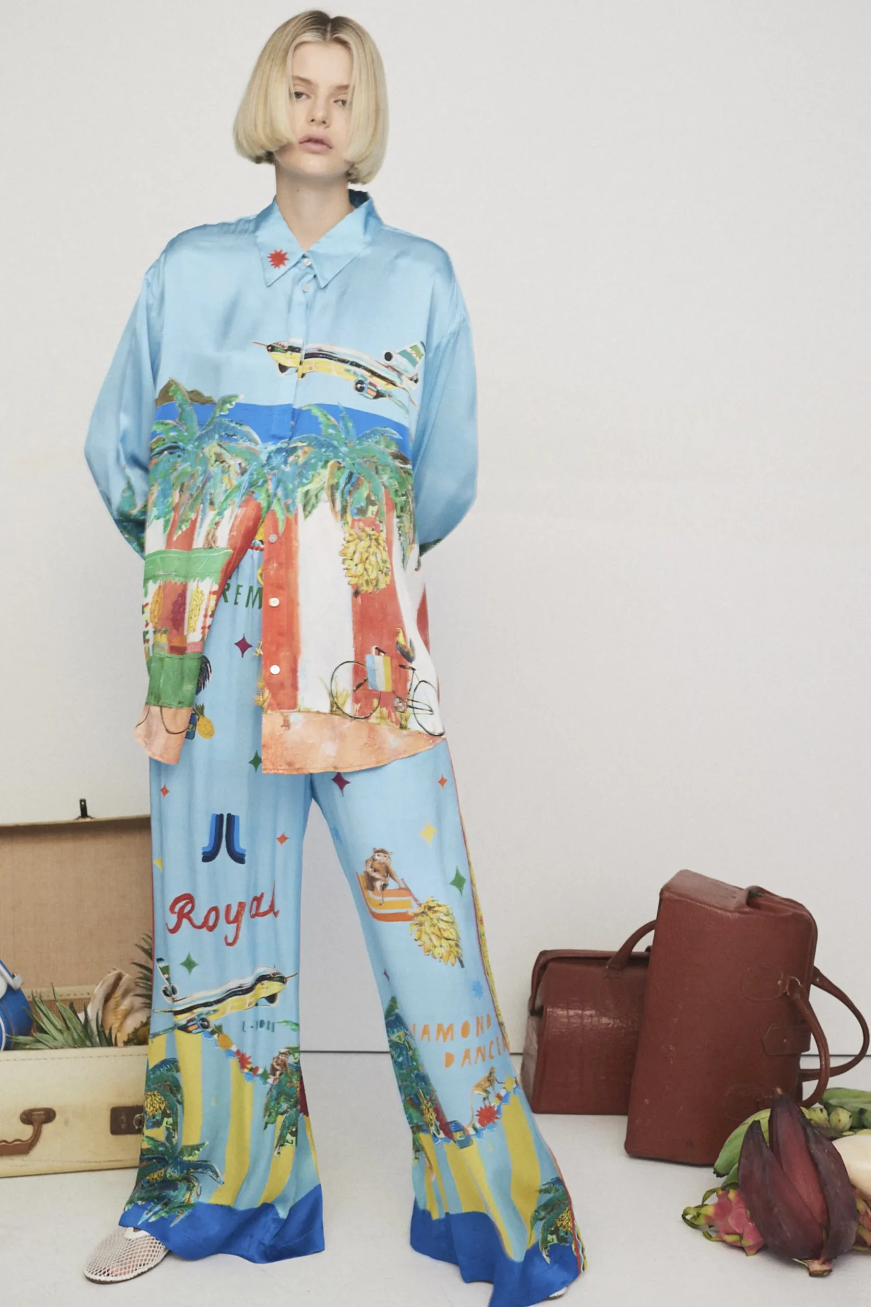 Alemais Aboard Shirt - Print