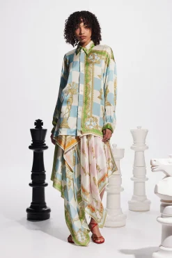 Alemais Checkmate Shirt - Multi Coloured