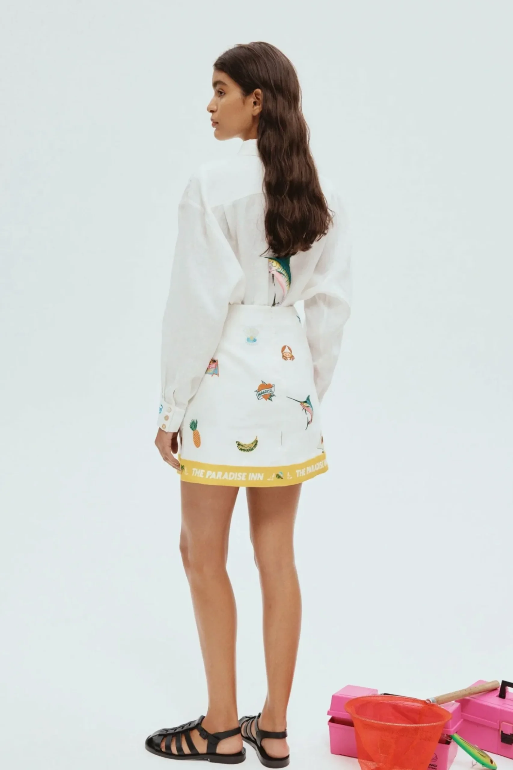 Alemais Clam Shirt - Multi Coloured