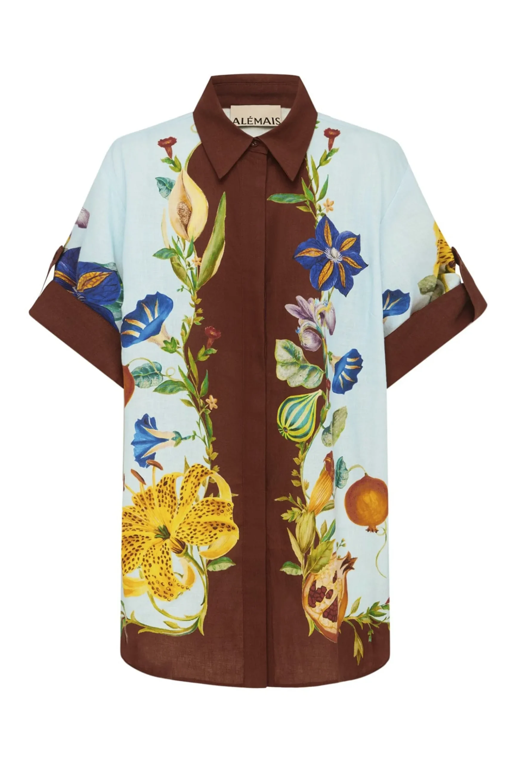 Alemais Dahlia Shirt - Multi Coloured