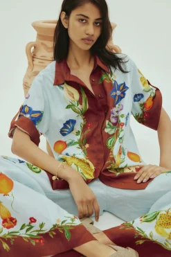 Alemais Dahlia Shirt - Multi Coloured