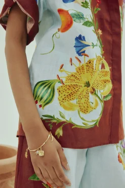 Alemais Dahlia Shirt - Multi Coloured