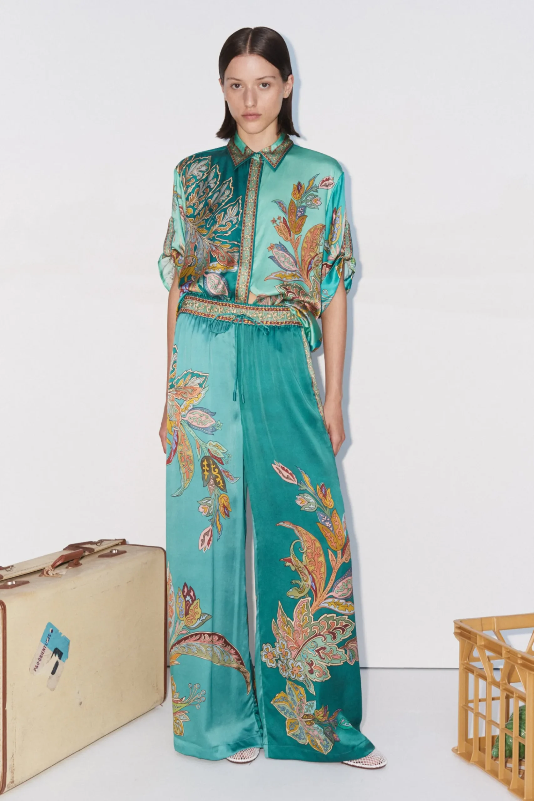 Alemais Franca Pant - Print