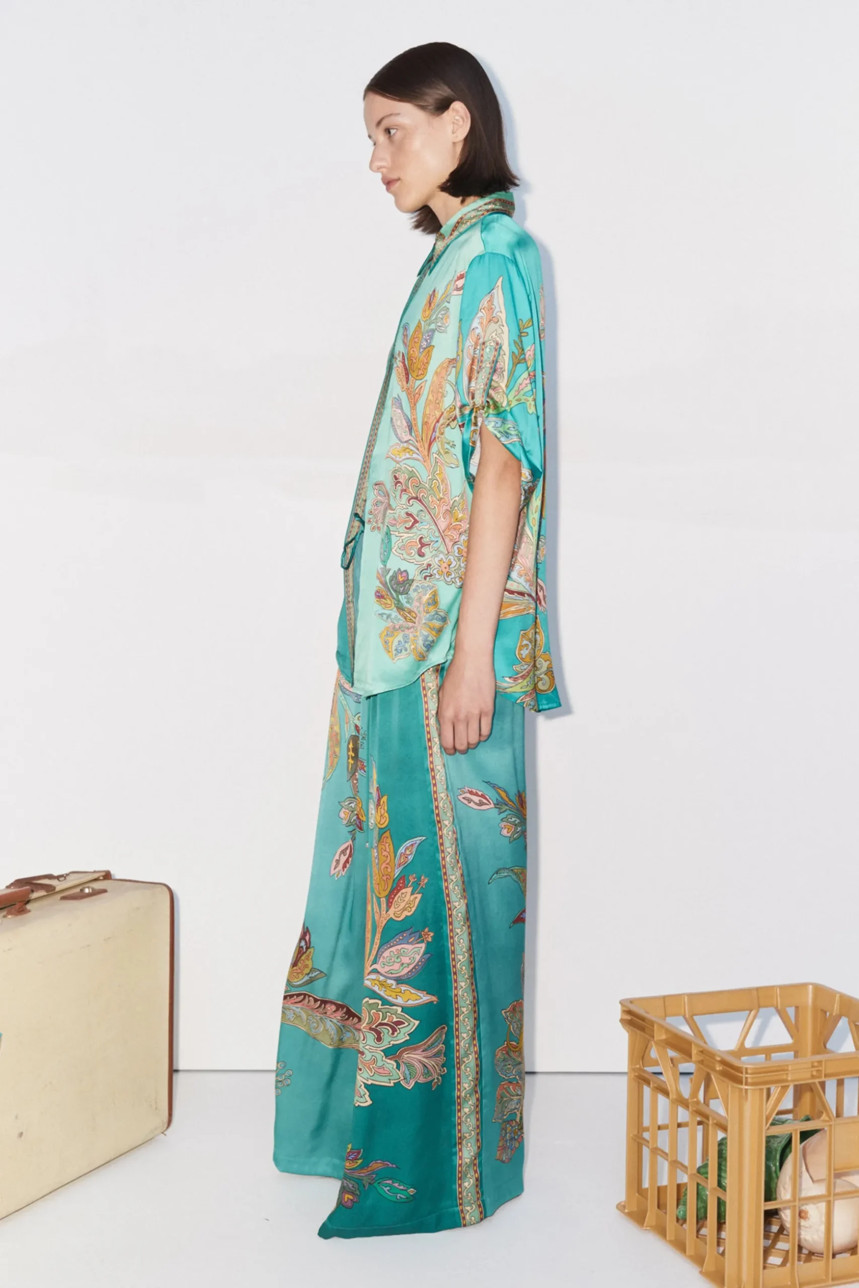 Alemais Franca Pant - Print