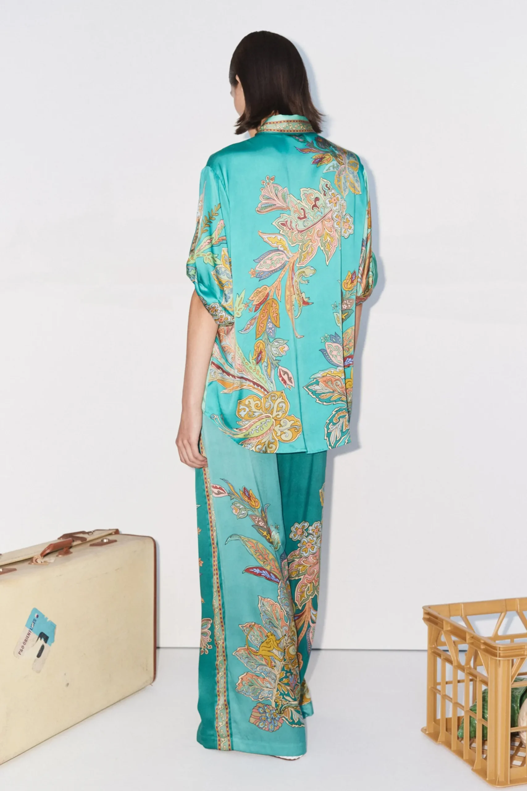 Alemais Franca Pant - Print