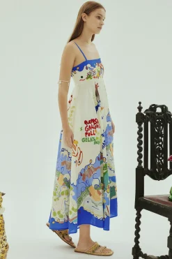 Alemais Nadia Sundress - Multi Coloured