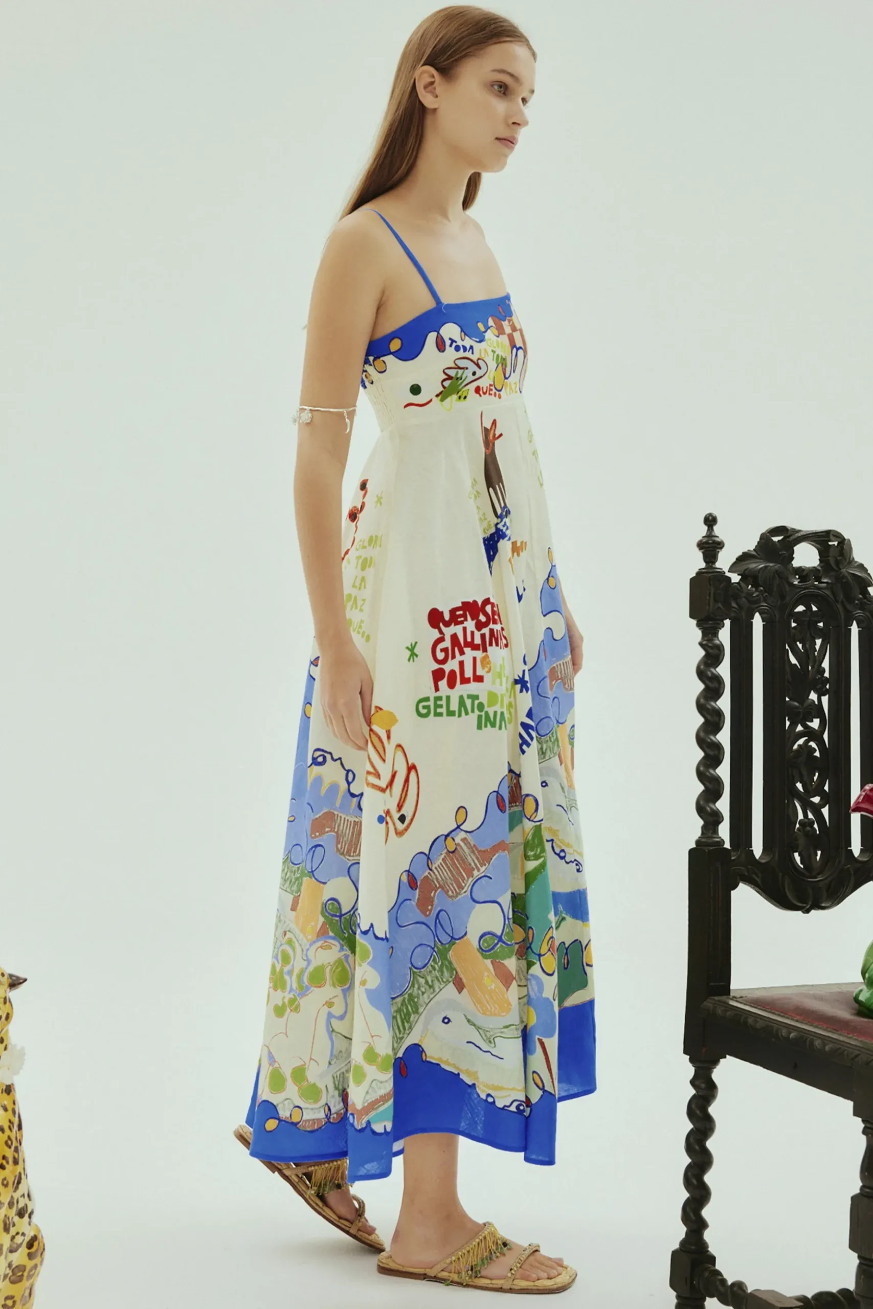 Alemais Nadia Sundress - Multi Coloured