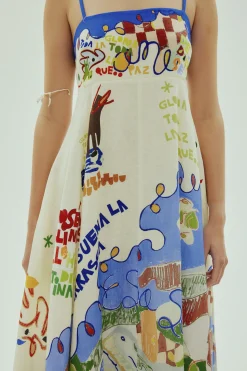 Alemais Nadia Sundress - Multi Coloured