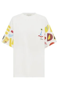 Alemais Nadia Tee - White