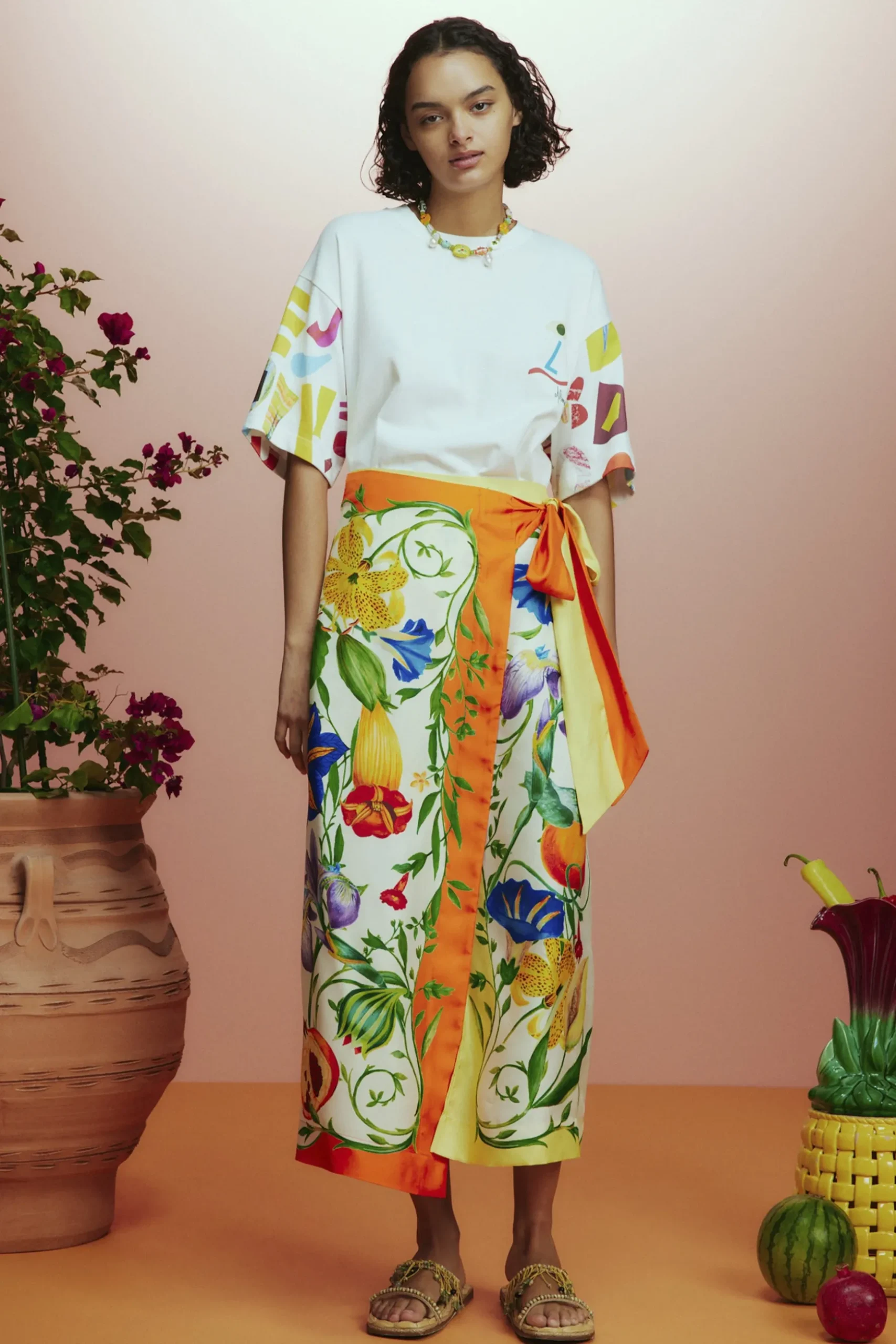 Alemais Nadia Tee - White