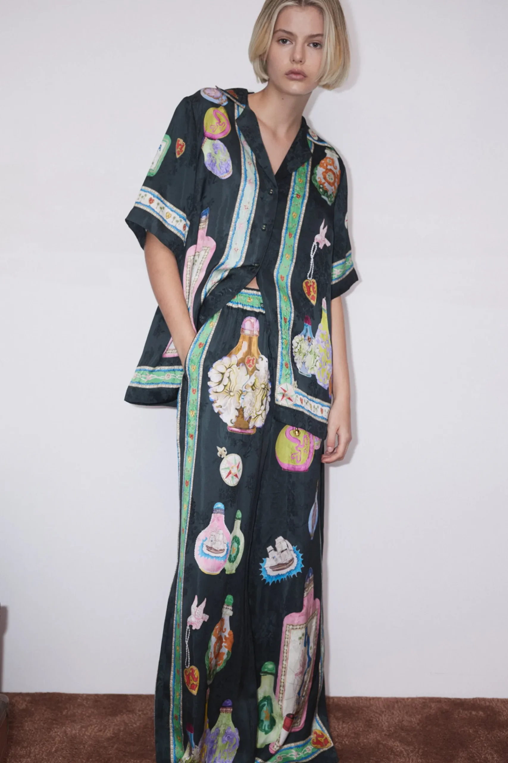 Alemais Royal Pant - Print