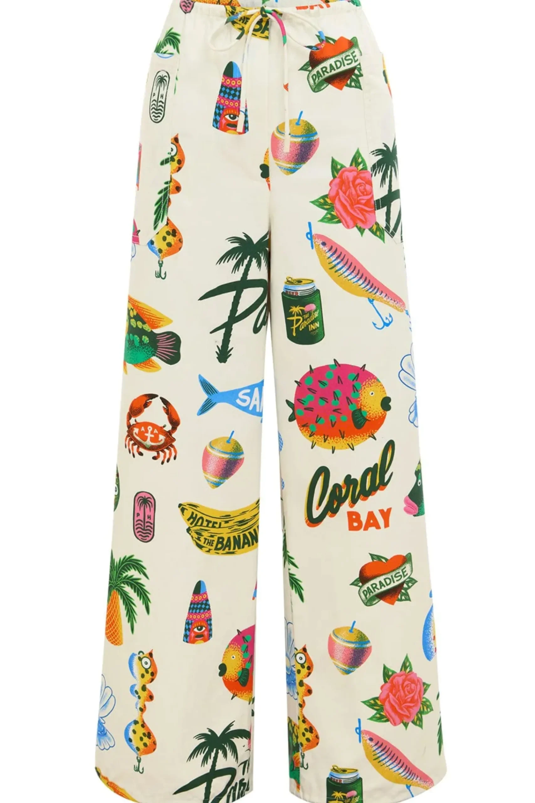 Alemais Samaki Pant - Multi Coloured