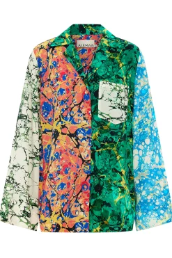 Alemais Sunburst Shirt - Print