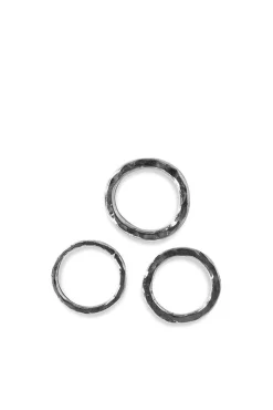 Alouette Design 3 Stacker - Silver