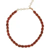 Alouette Design Barrel Necklace - Amber