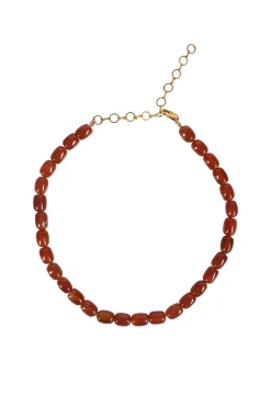 Alouette Design Barrel Necklace - Amber
