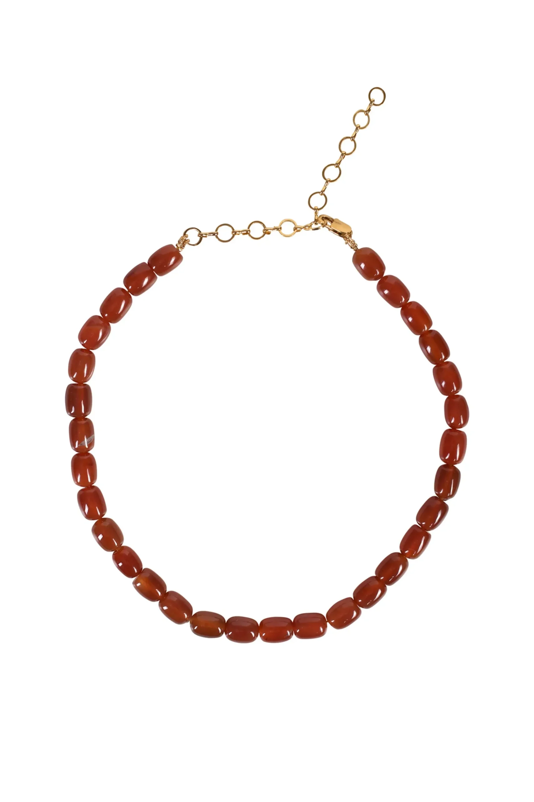 Alouette Design Barrel Necklace - Amber