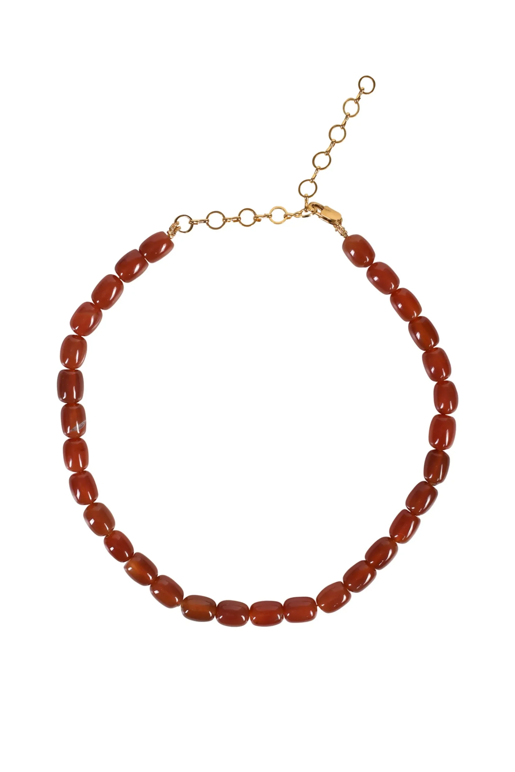 Alouette Design Barrel Necklace - Amber