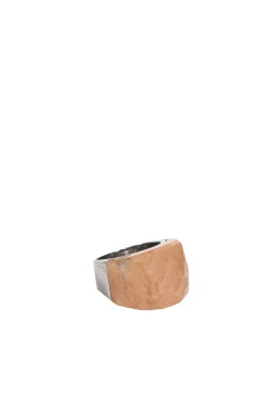 Alouette Design Crystal Ring - Caramel