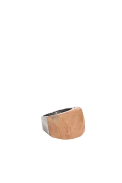 Alouette Design Crystal Ring - Caramel