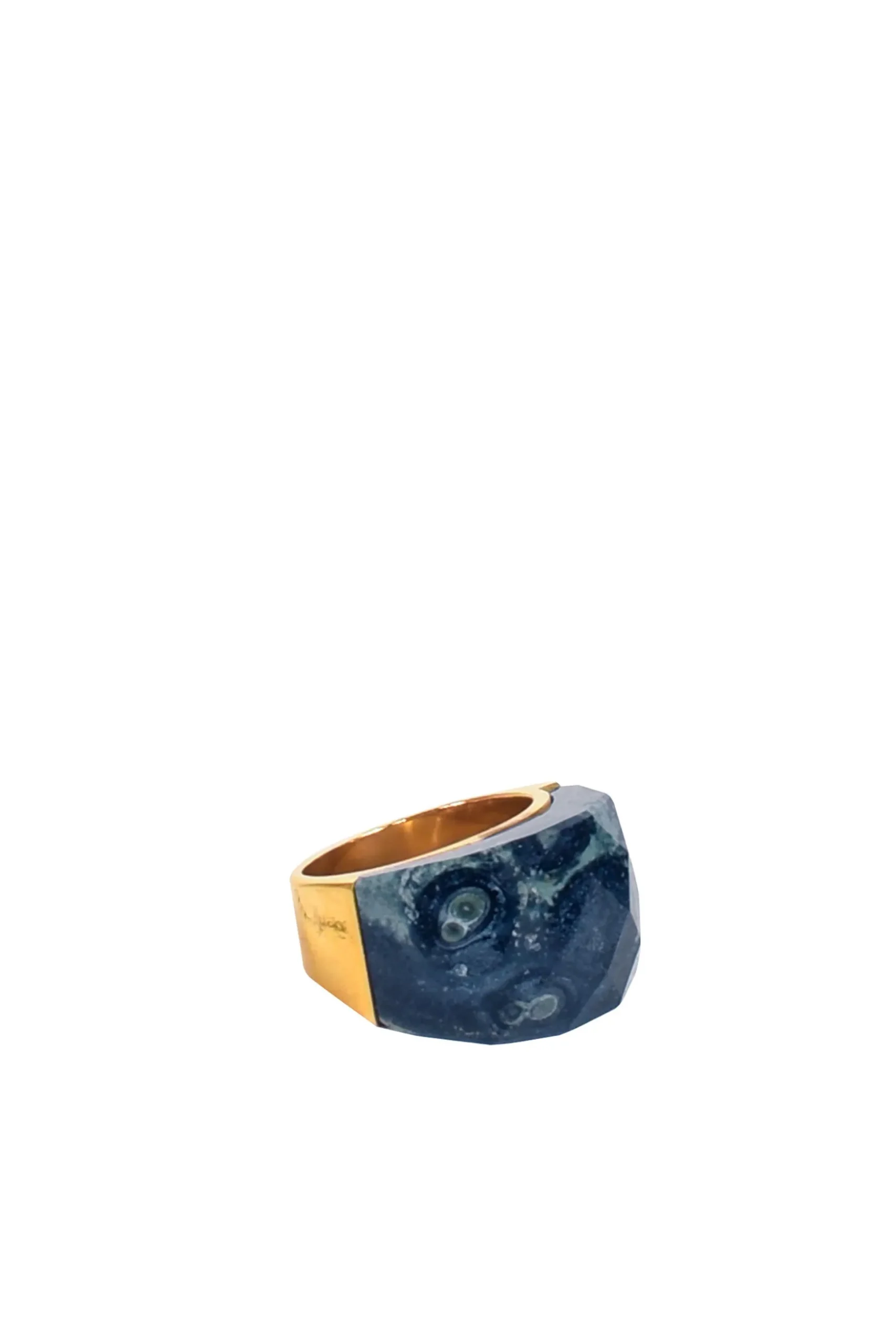 Alouette Design Crystal Ring - Lapis