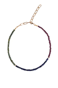 Alouette Design Square Necklace - Multi Coloured