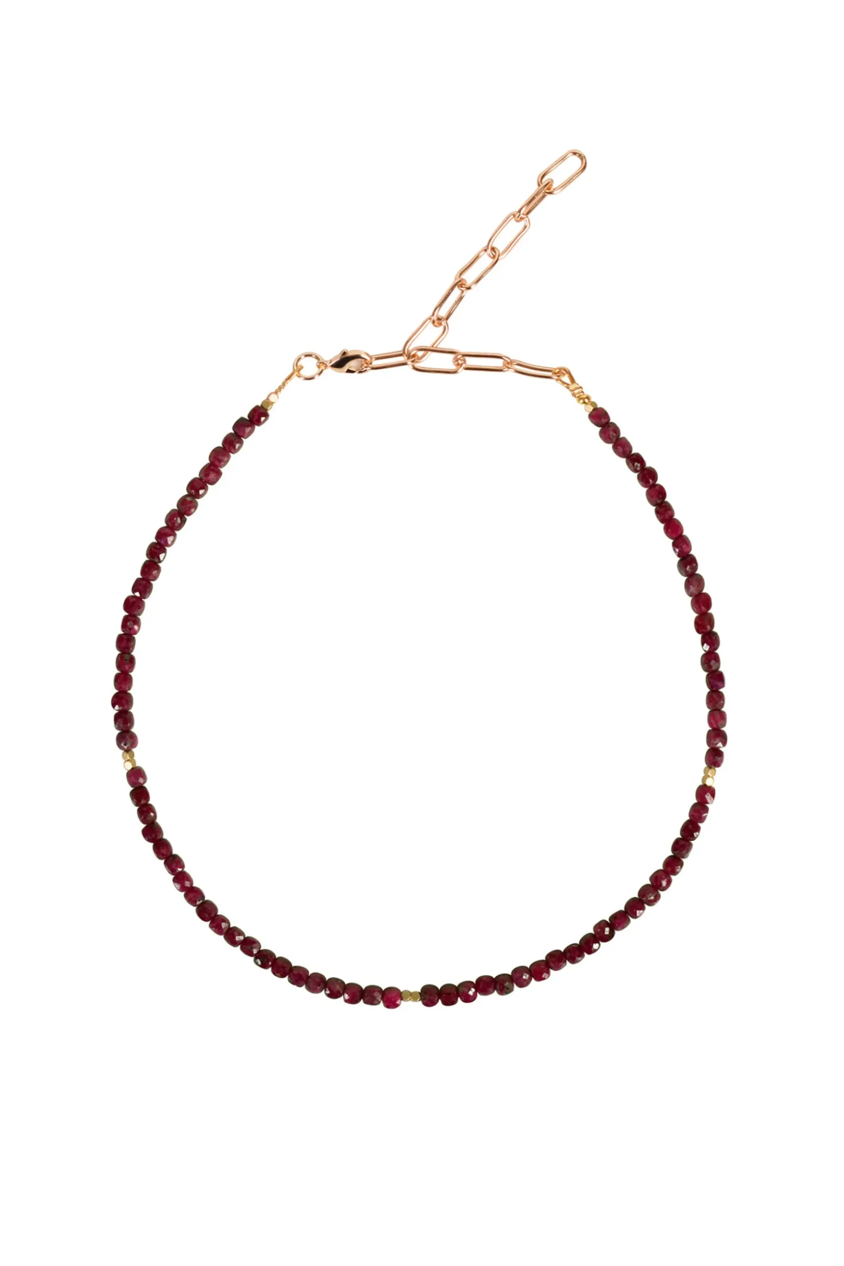 Alouette Design Square Necklace - Chocolate