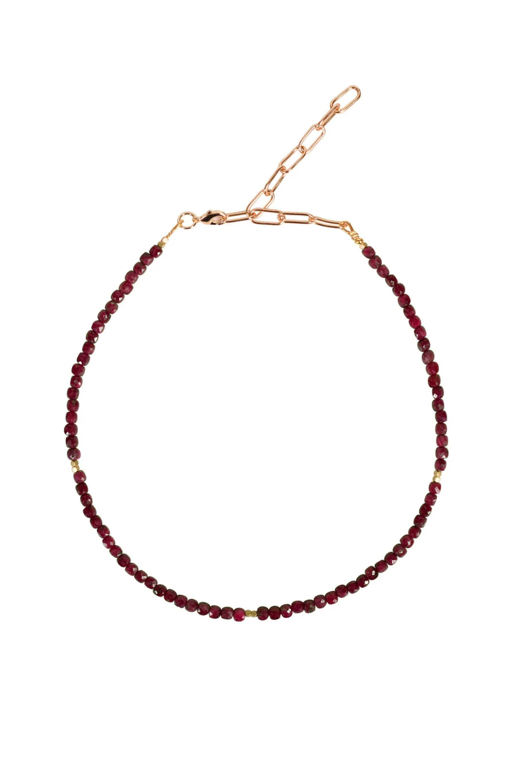 Alouette Design Square Necklace - Chocolate