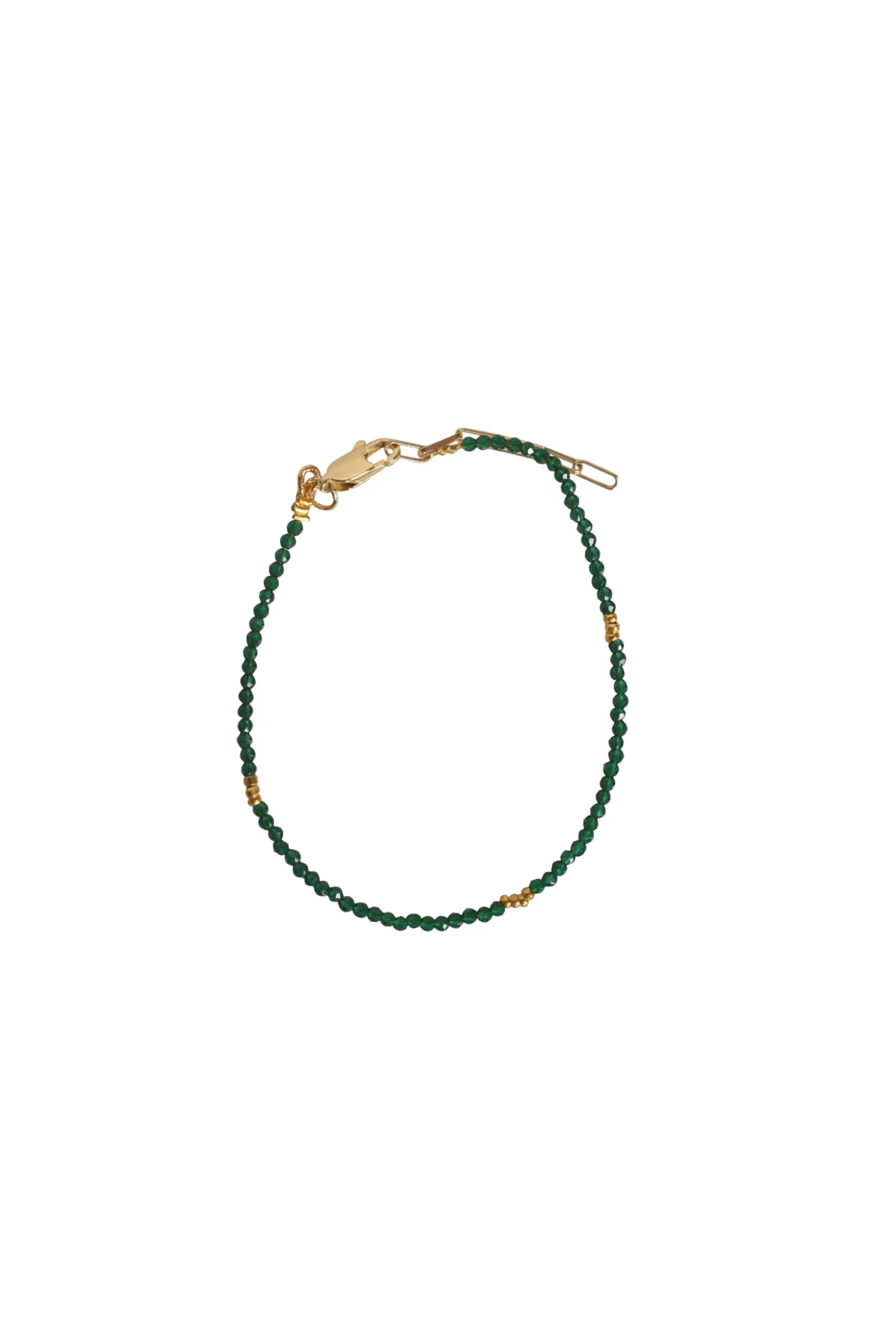 Alouette Design Tiny Bracelet - Emerald