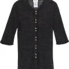 Alysi Fuomo Cardigan - Charcoal