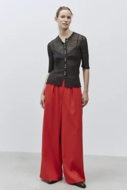 Alysi Fuomo Cardigan - Charcoal