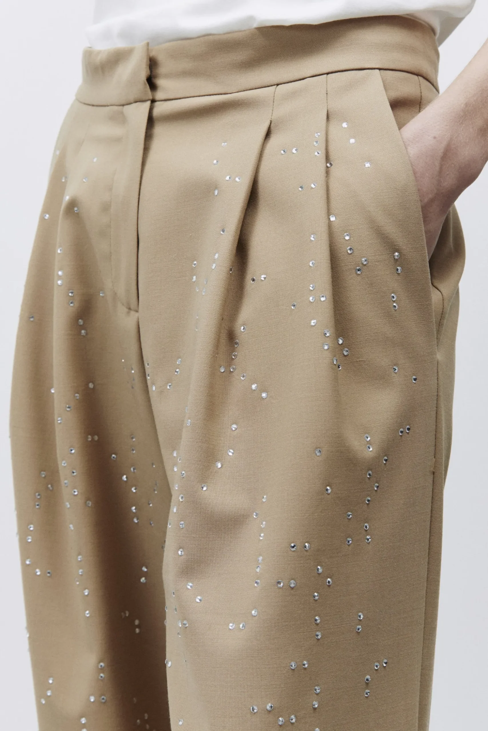 Alysi Polo Pant - Sand