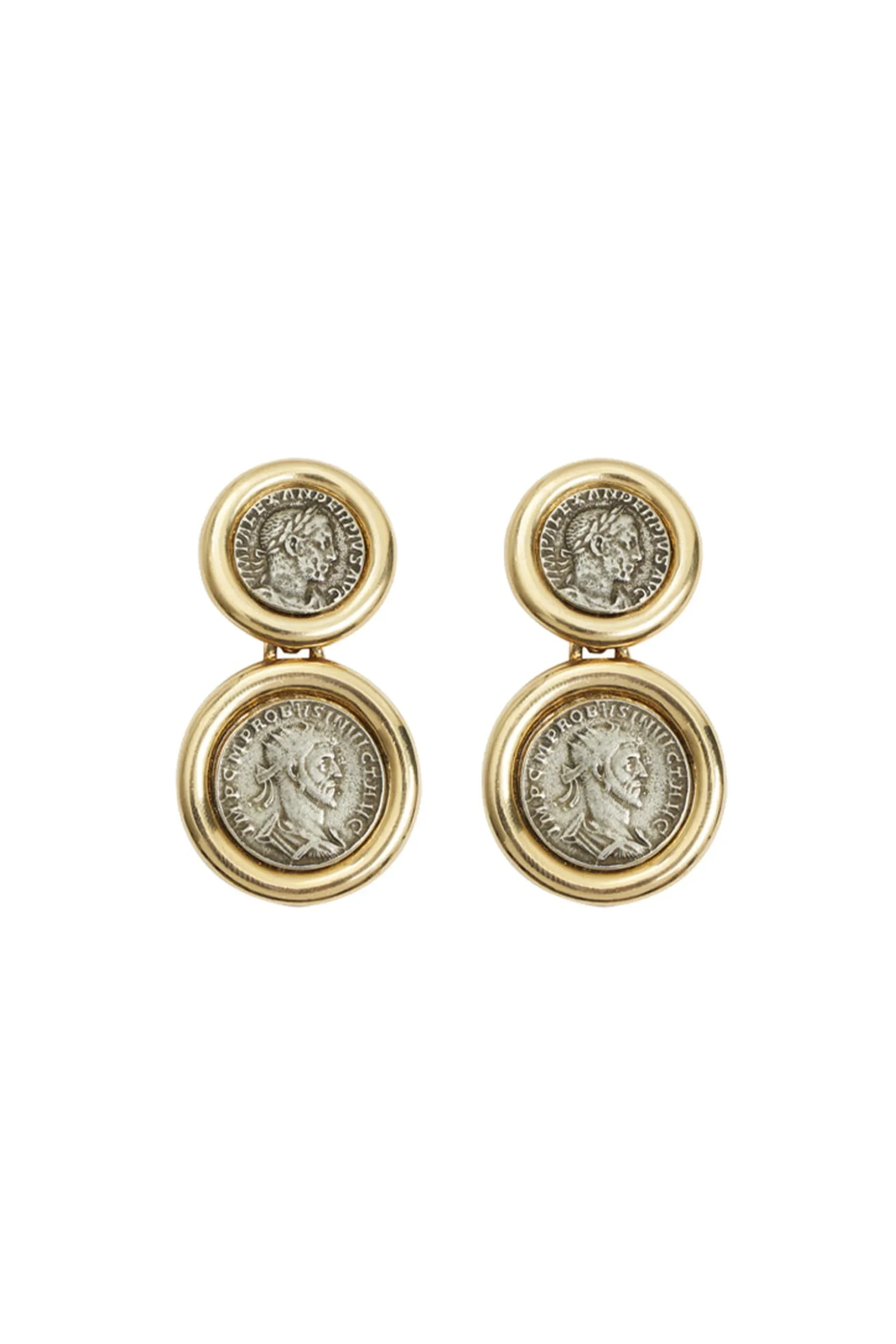 Ben Amun Centro Earring - Gold
