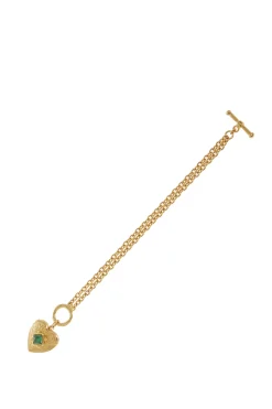 Ben Amun Locket Bracelet - Gold