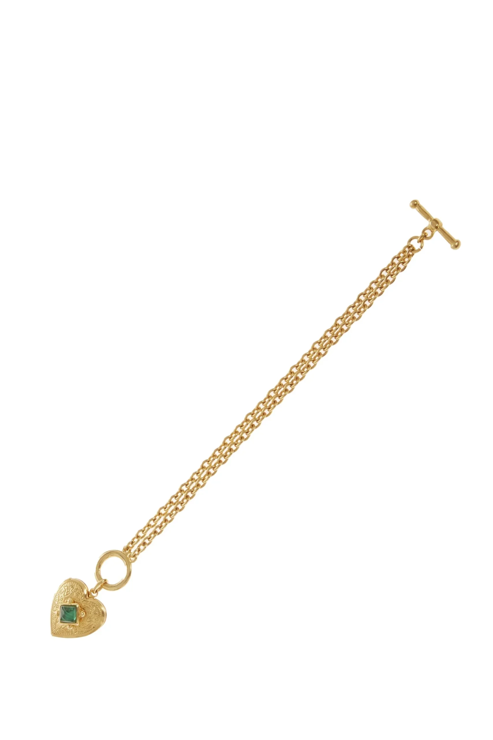 Ben Amun Locket Bracelet - Gold
