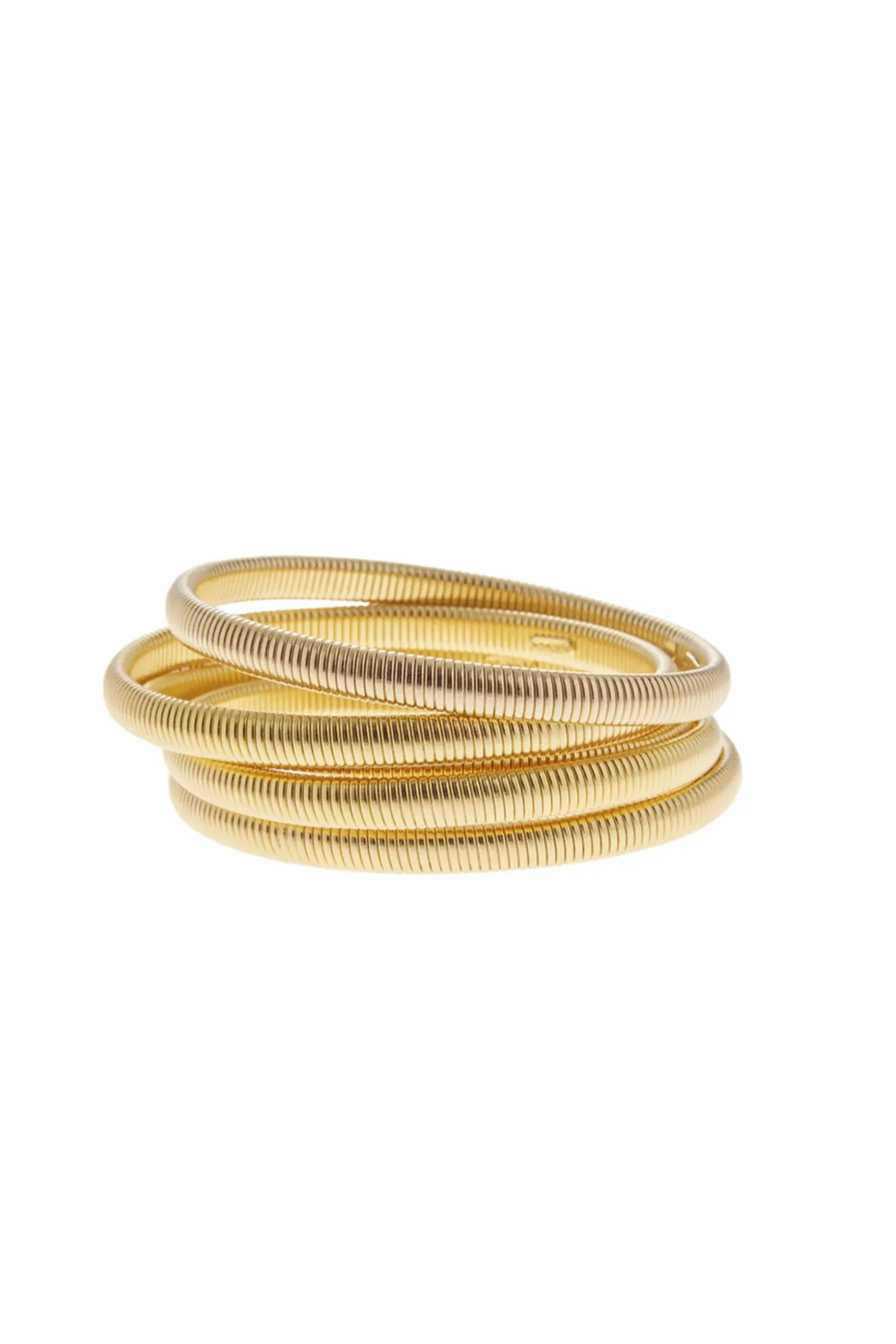 Ben Amun Python Bangles - Gold