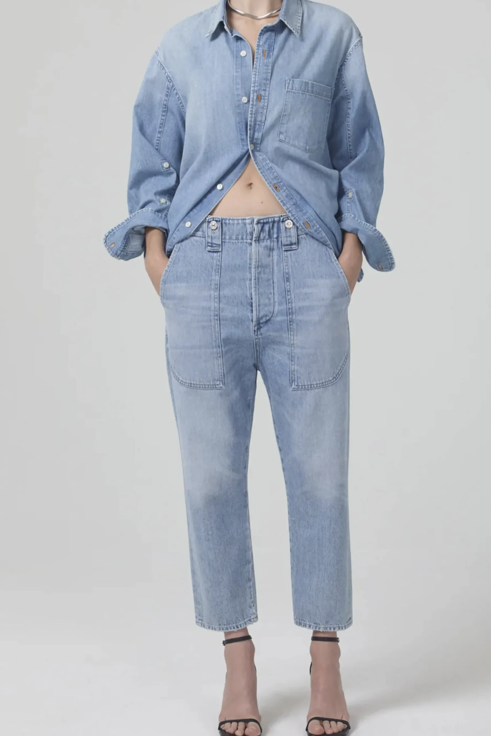 Citizens of Humanity Kayla Shirt - Blue - Light