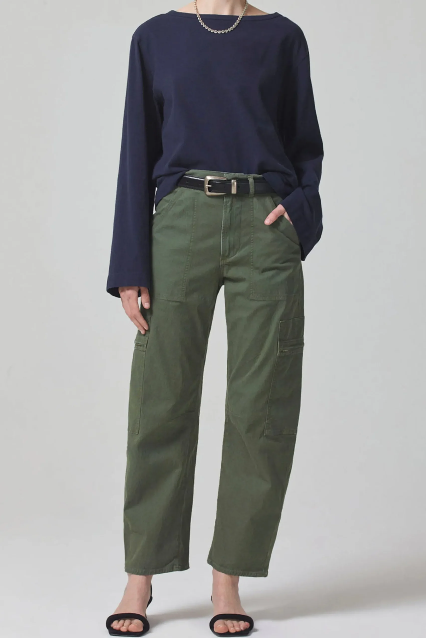 Citizens of Humanity Marcelle Cargo - Khaki