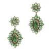 Deepa Gurnani Alianah Earring - Emerald
