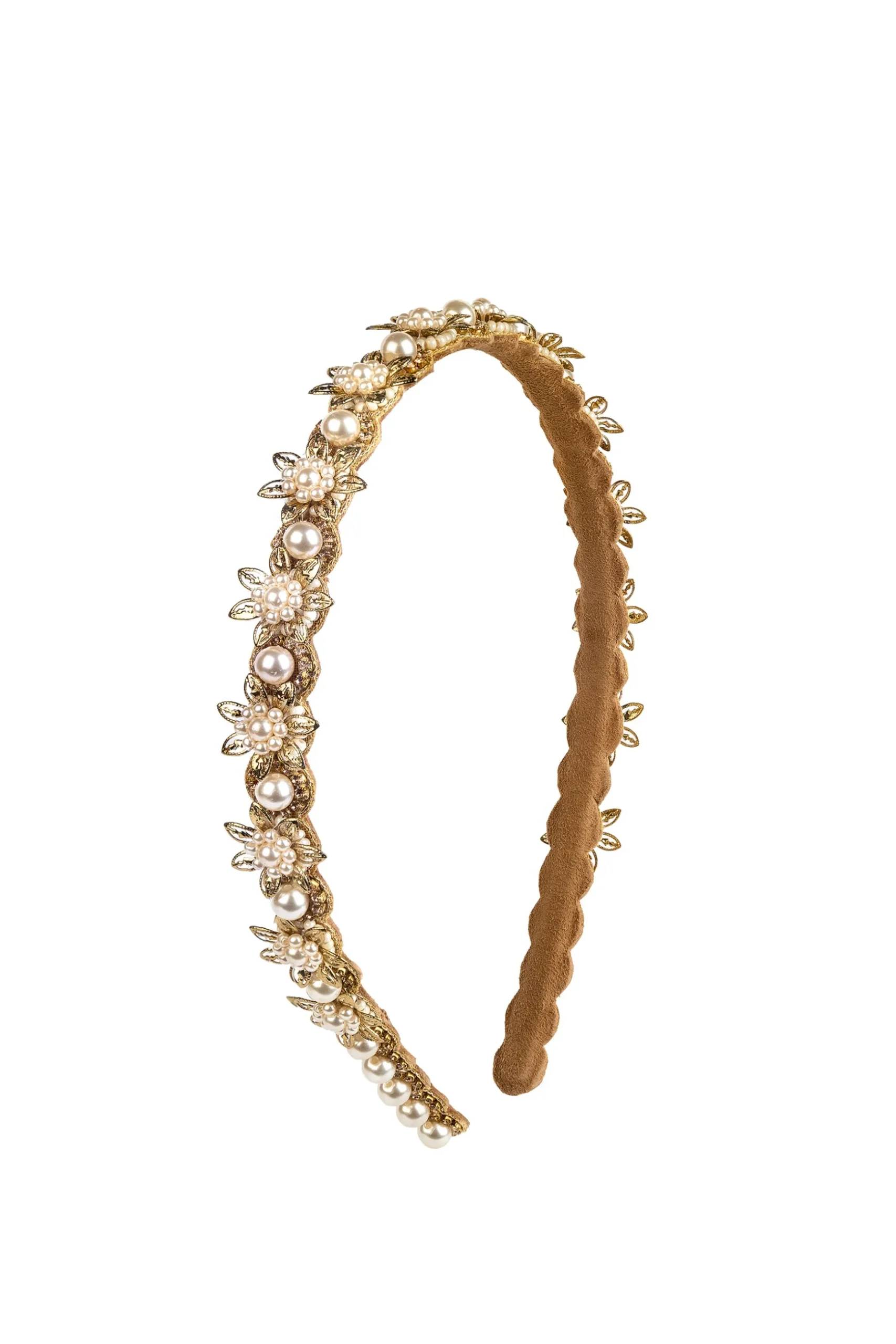 Deepa Gurnani Deanne Headband - Gold