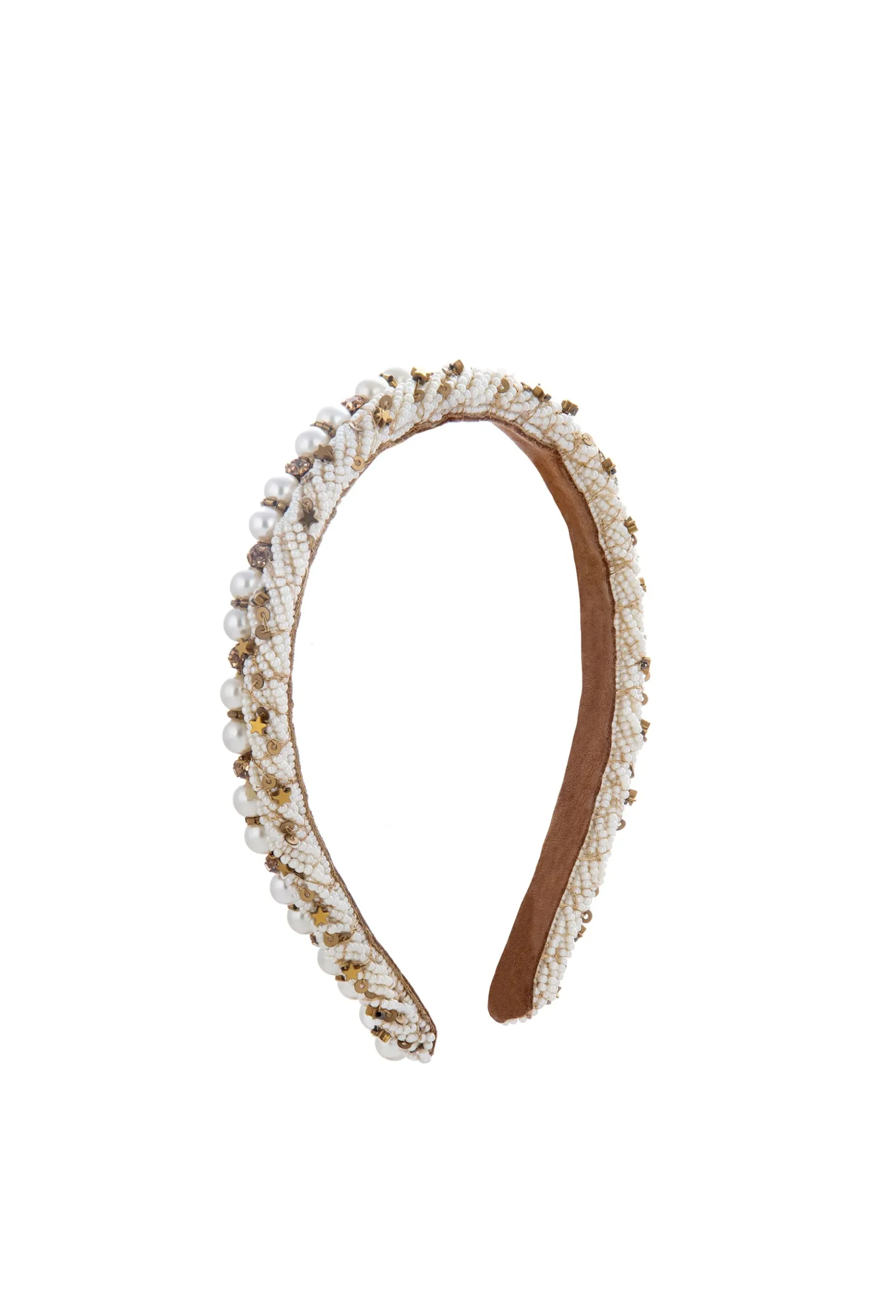 Deepa Gurnani Eliza Headband - Gold