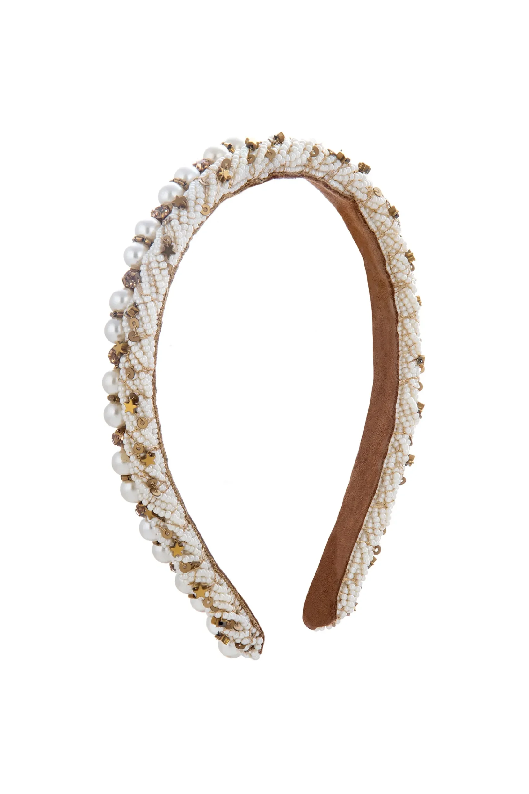 Deepa Gurnani Eliza Headband - Gold