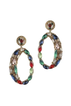 Deepa Gurnani Freida Earring - Multi Coloured