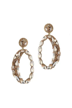Deepa Gurnani Freida Earring - Gold