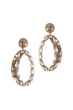 Deepa Gurnani Freida Earring - Gold