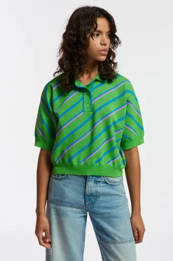 Essentiel Antwerp Farfalla Polo - Green