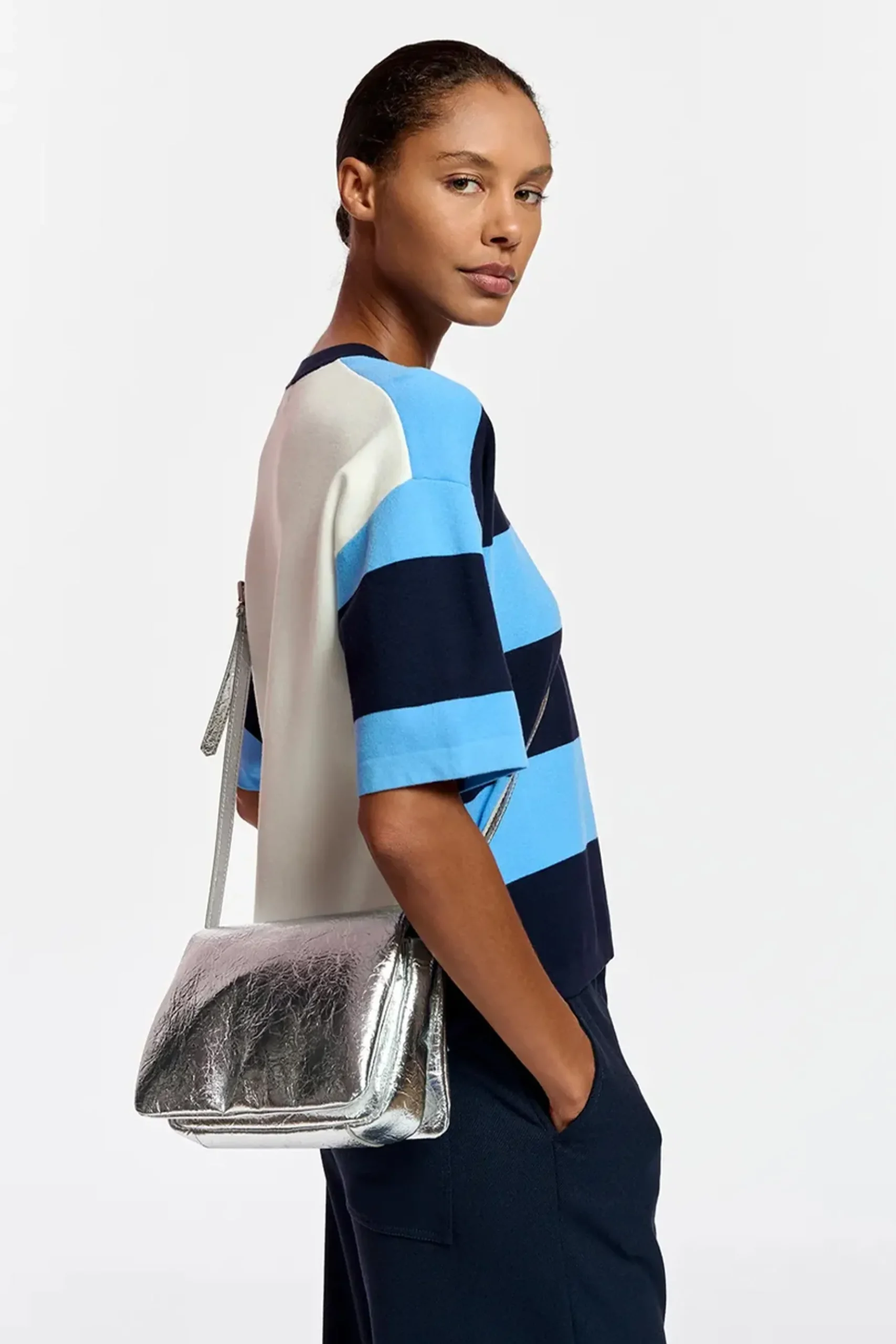 Essentiel Antwerp Fecamel Bag - Silver