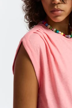 Essentiel Antwerp Ferm Tee - Pink