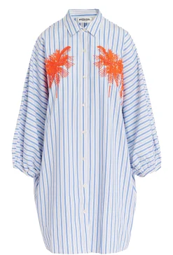 Essentiel Antwerp Frilled Dress - Stripe